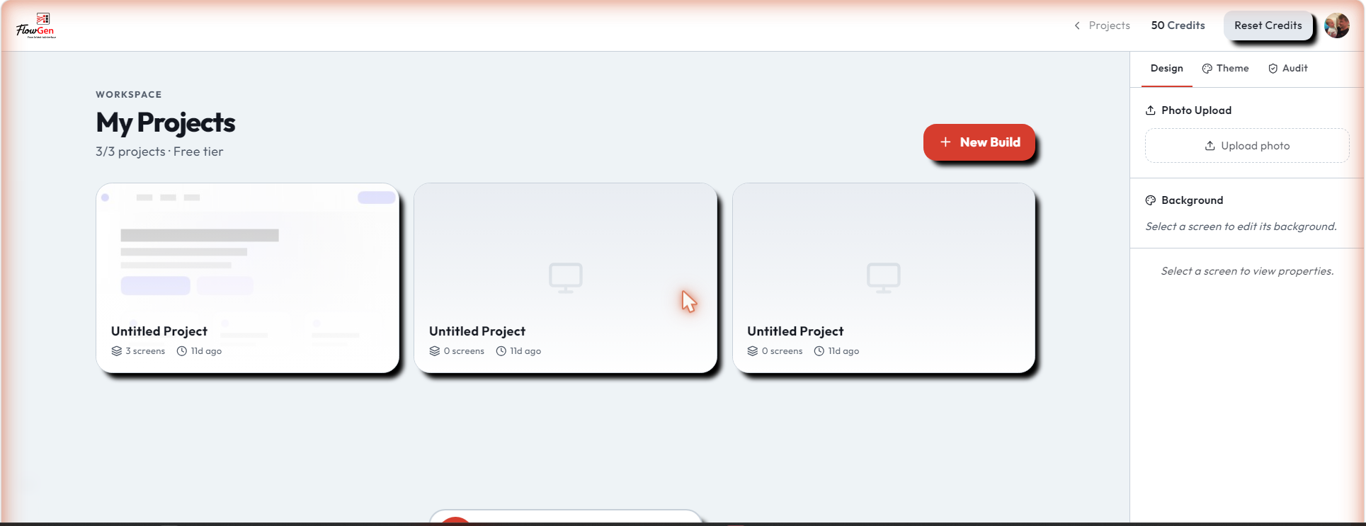 Your projects, saved